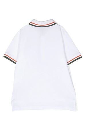 Polo in cotone bianco FAY KIDS | FS8P01Z0022100MC